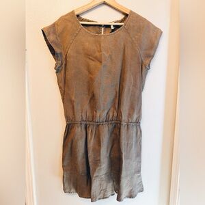 Joie quora olive green dress size medium